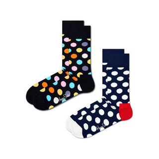 Happy Socks Classic Big Dot Duopack Chaussettes Hauteur Mollet  