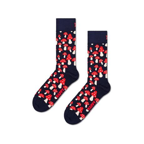 Happy Socks Mushroom Wadenlange Socken  