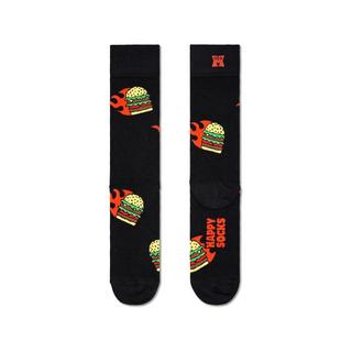Happy Socks Flaming Burger Sock Chaussettes hauteur mollet 