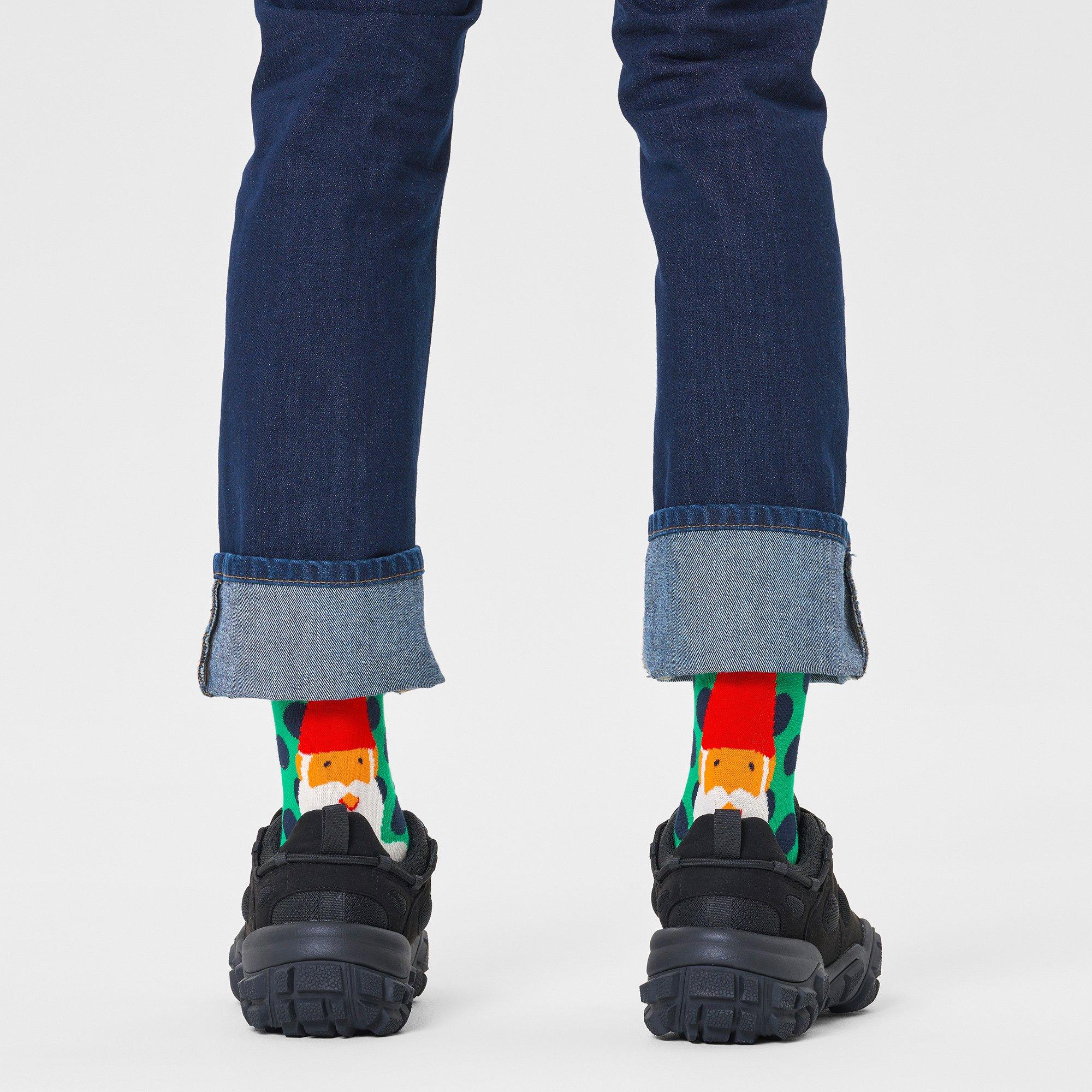 Happy Socks Santa's Beard Sock Chaussettes hauteur mollet 