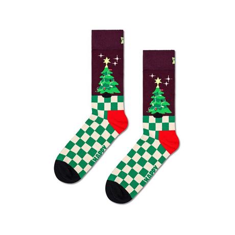 Happy Socks Christmas Tree Sock Chaussettes hauteur mollet 