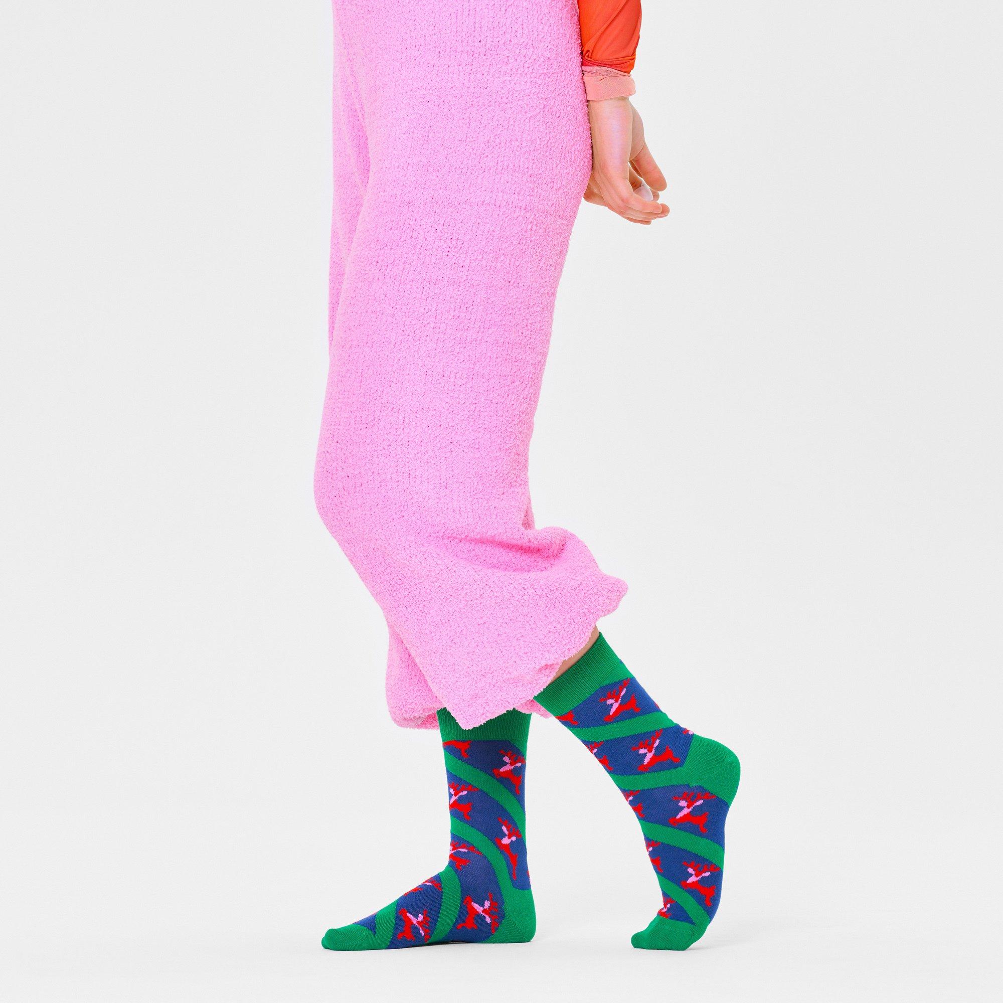 Happy Socks Reindeer Chaussettes hauteur mollet  