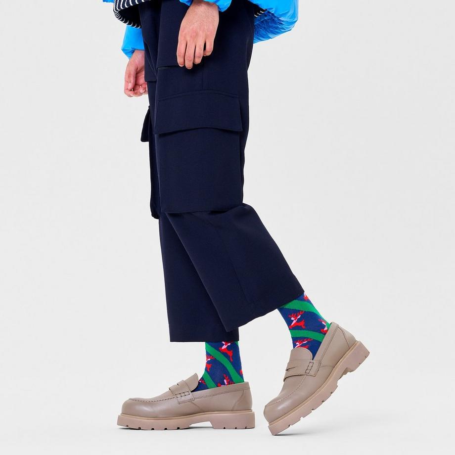 Happy Socks Reindeer Wadenlange Socken  