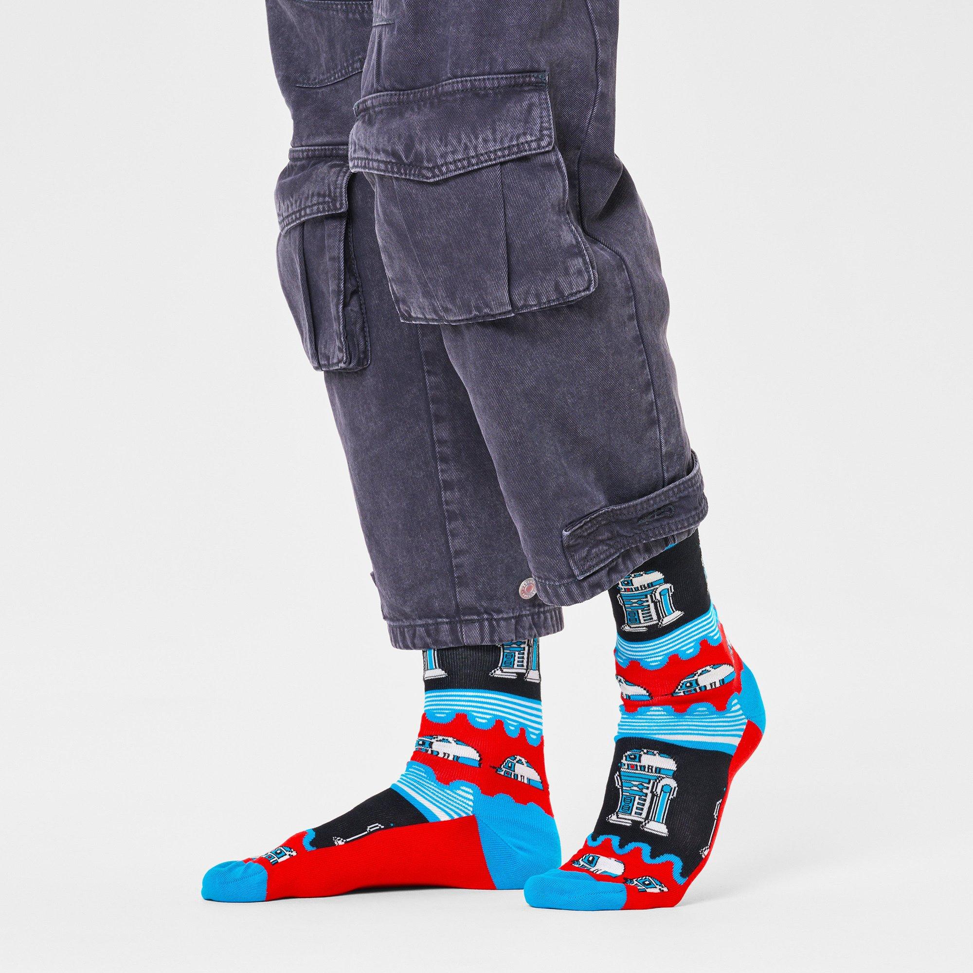 Happy Socks Star Wars™ R2-D2 Sock Wadenlange Socken 