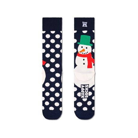Happy Socks Jumbo Snowman Wadenlange Socken  