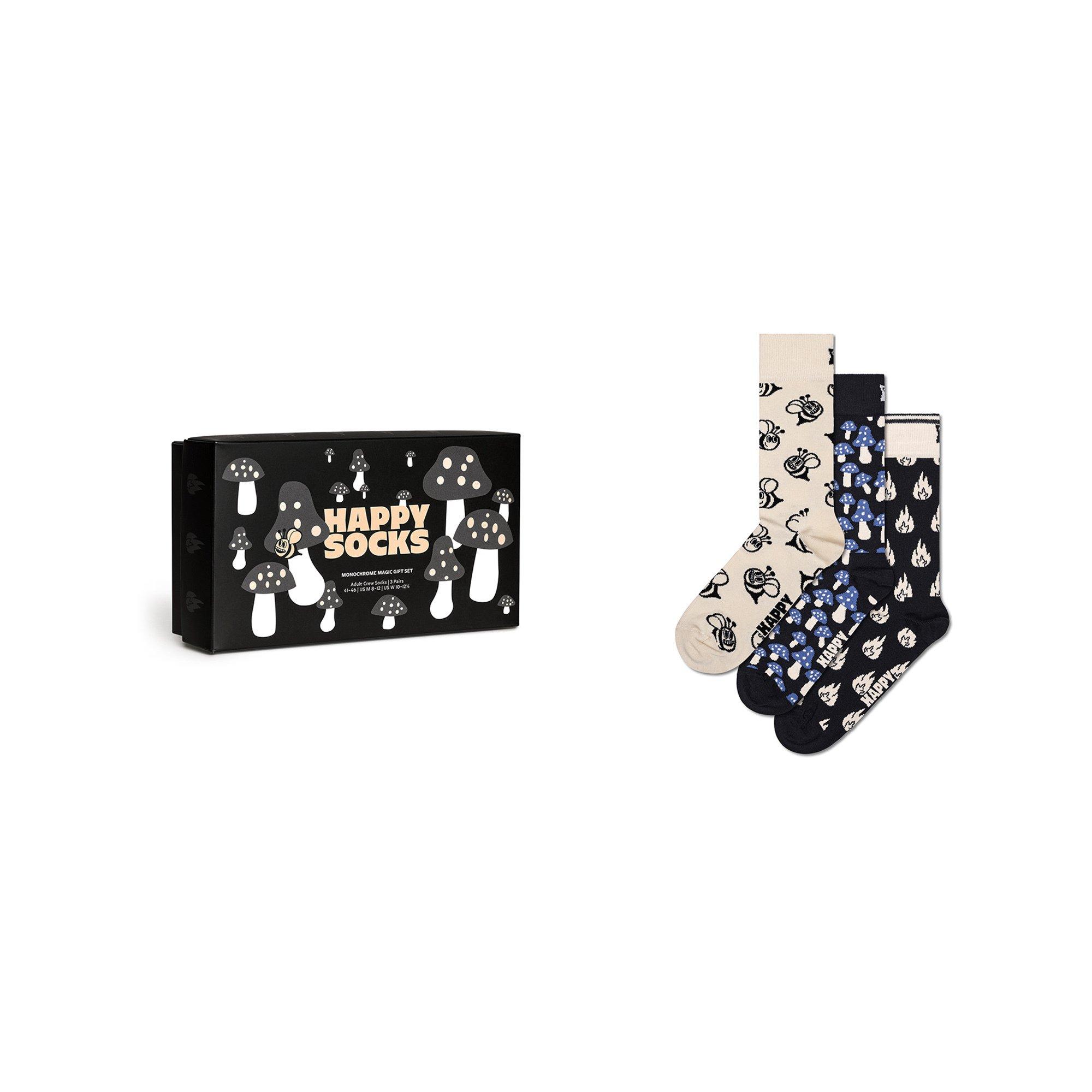 Happy Socks 3-Pack Monochrome Magic Socks Gift Set Gambaletti 