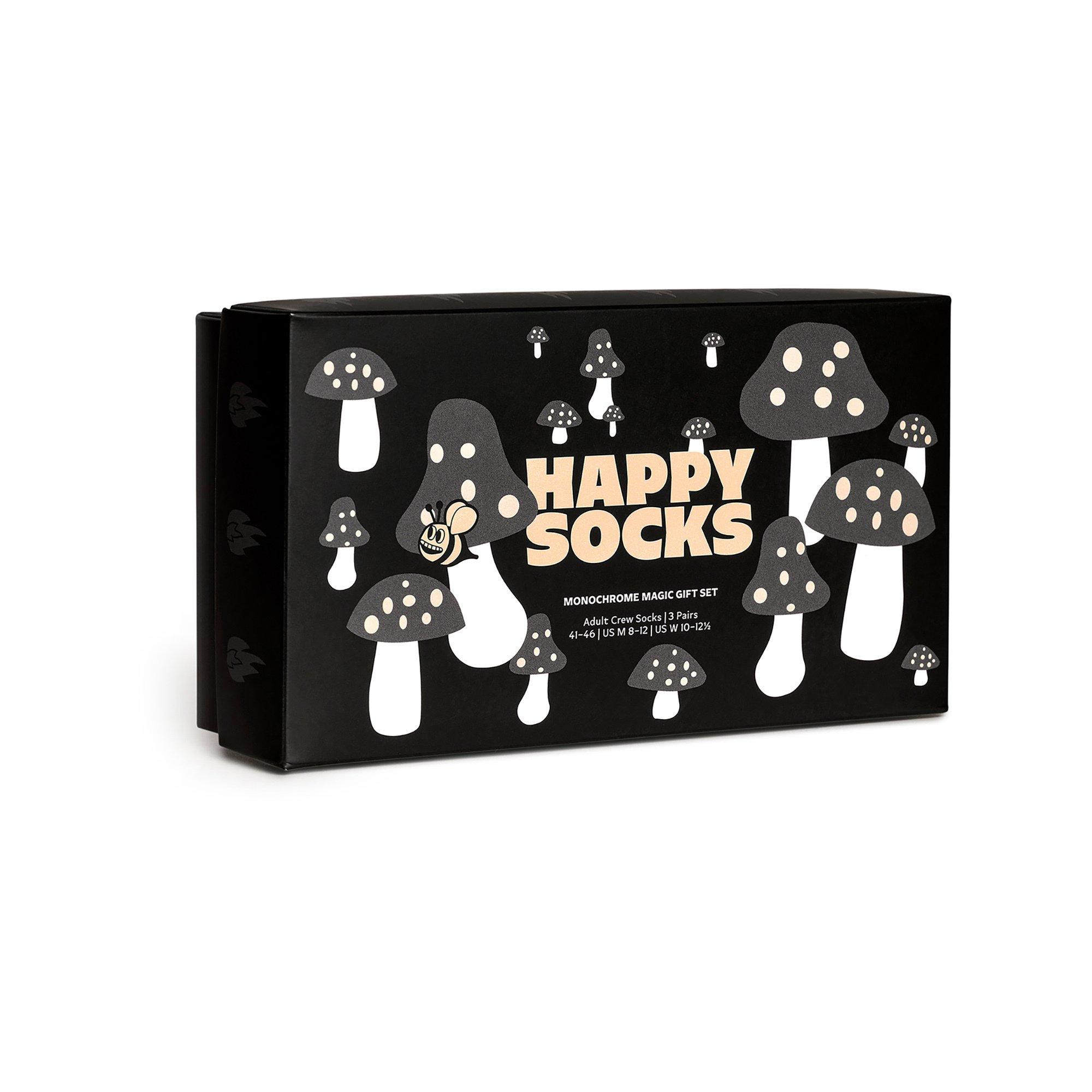 Happy Socks 3-Pack Monochrome Magic Socks Gift Set Gambaletti 