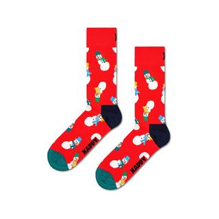 Happy Socks 3-Pack Snowman Socks Gift Set Multipack, chaussettes 