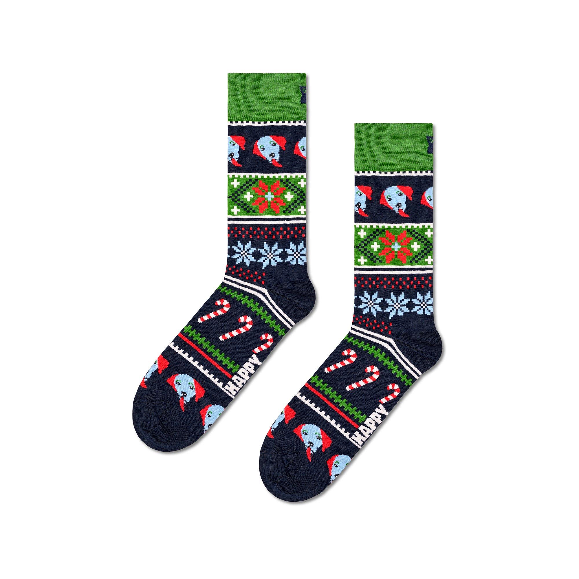 Happy Socks 4-Pack Gingerbread Socks Gift Set Calze, multi-pack 