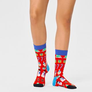 Happy Socks All I Want For Christmas Wadenlange Socken  
