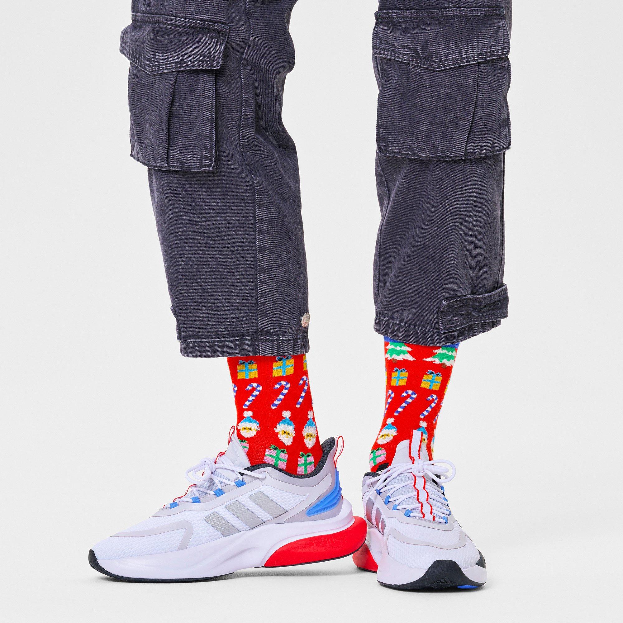 Happy Socks All I Want For Christmas Wadenlange Socken  