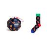 Happy Socks 1-Pack Gingerbread Cookies Socks Gift Box Chaussettes hauteur mollet 