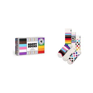Happy Socks 3-Pack Pride Socks Gift Set Chaussettes hauteur mollet 
