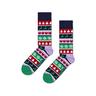 Happy Socks Christmas Stripe Sock Chaussettes hauteur mollet 