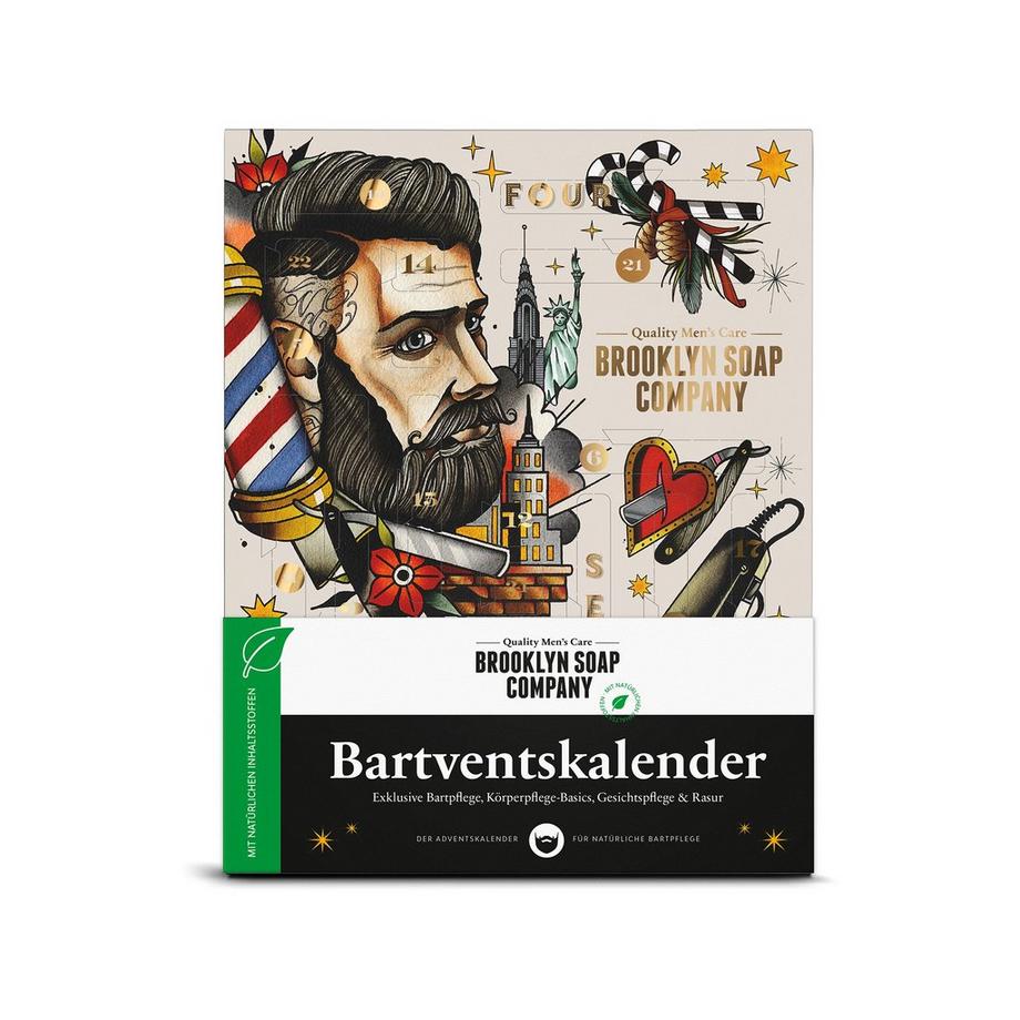 Brooklyn Soap Company Bartventskalender 23 Calendario del Barbavvento 2023 