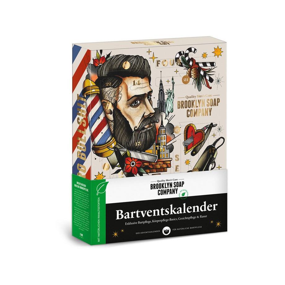 Brooklyn Soap Company Bartventskalender 23 Calendario del Barbavvento 2023 