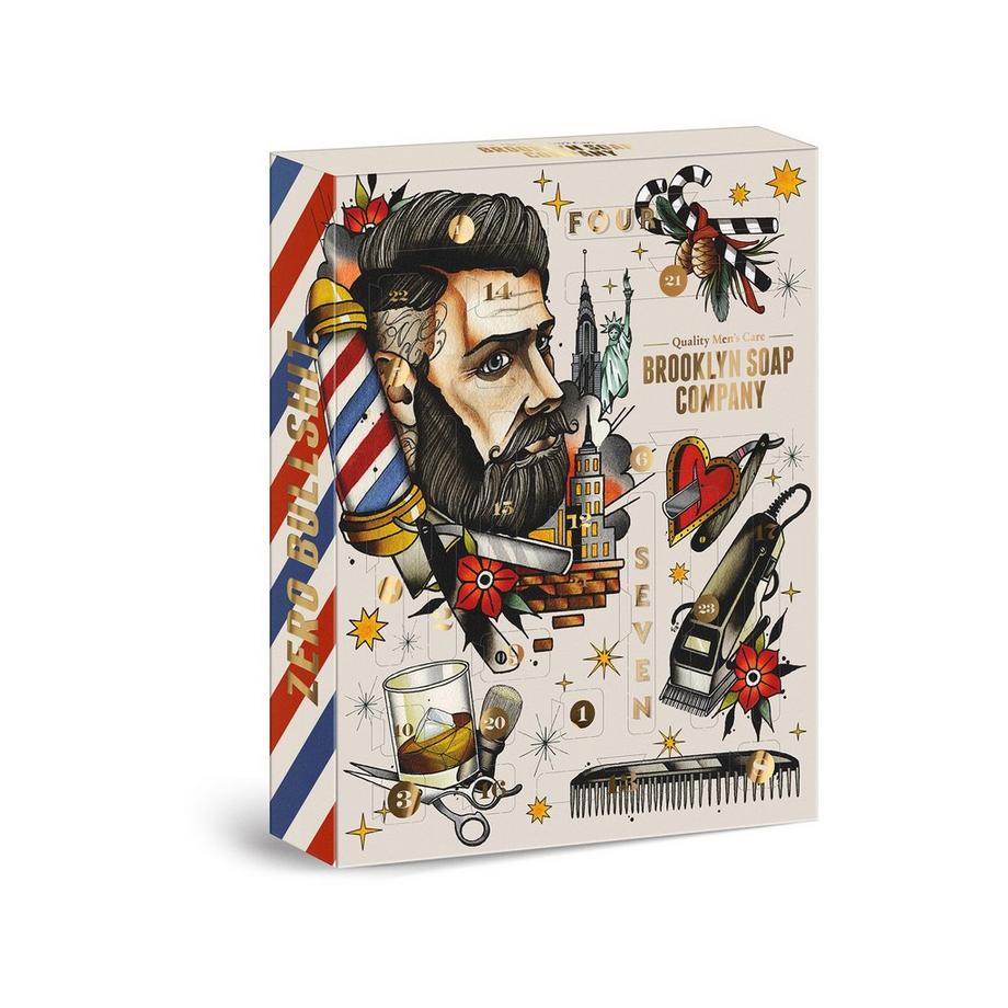Brooklyn Soap Company Bartventskalender 23 Calendario del Barbavvento 2023 