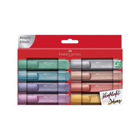 Faber-Castell Set evidenziatori TL 46 Metallic 