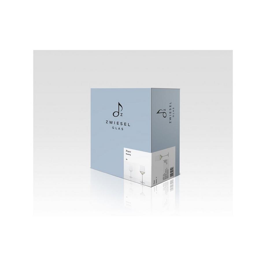 Zwiesel Glas Weissweinglas, 2 Stück Pure 