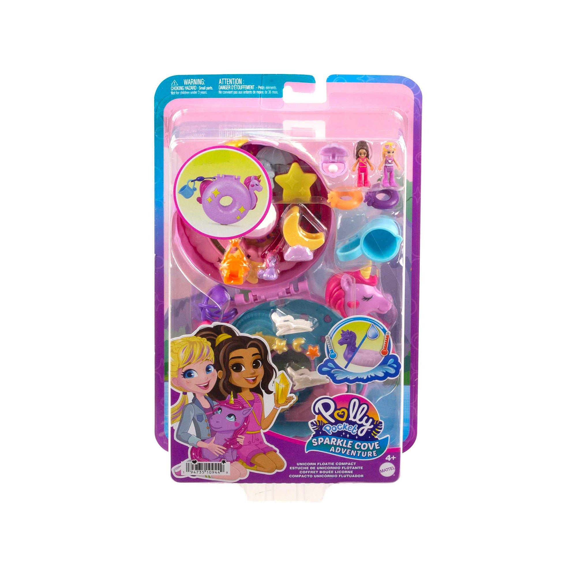 polly pocket  Cofanetto Festa in piscina con unicorno 