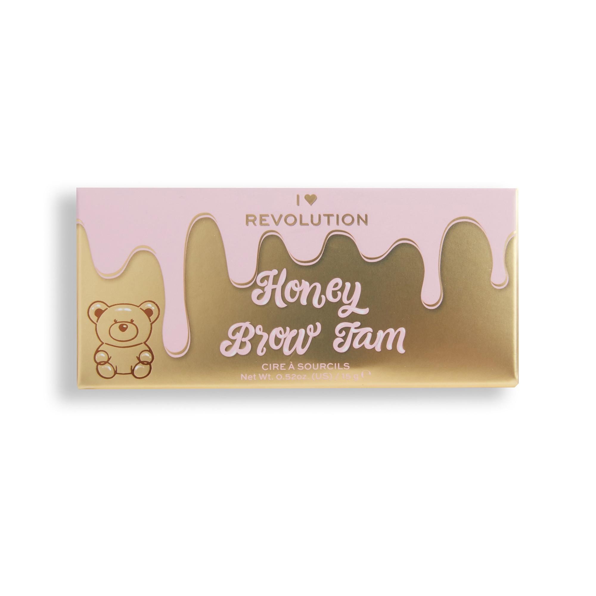 Revolution I Heart Revolution Cera per sopracciglia Honey Bear 