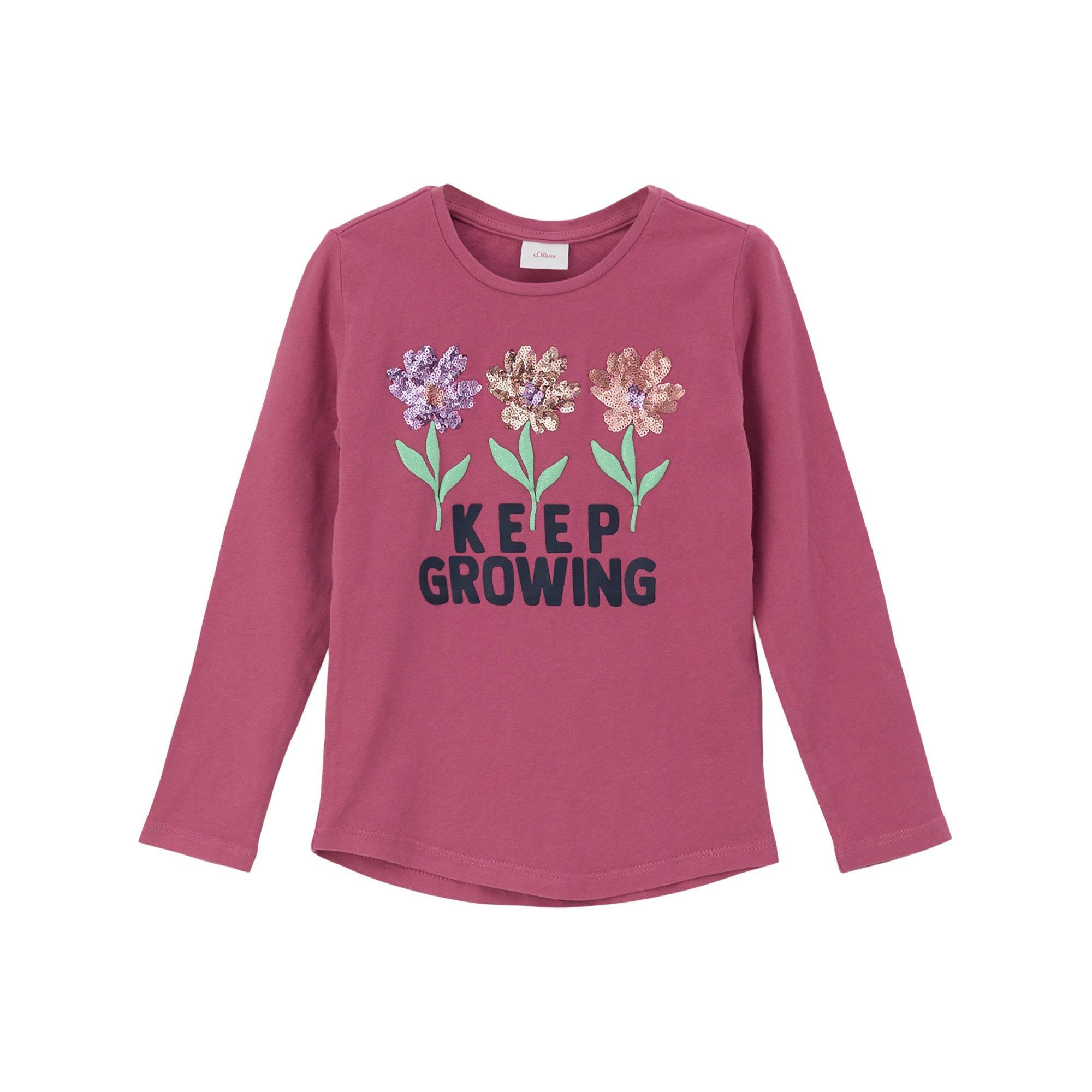 Image of T-shirt Mädchen Multicolor 140/SLIM