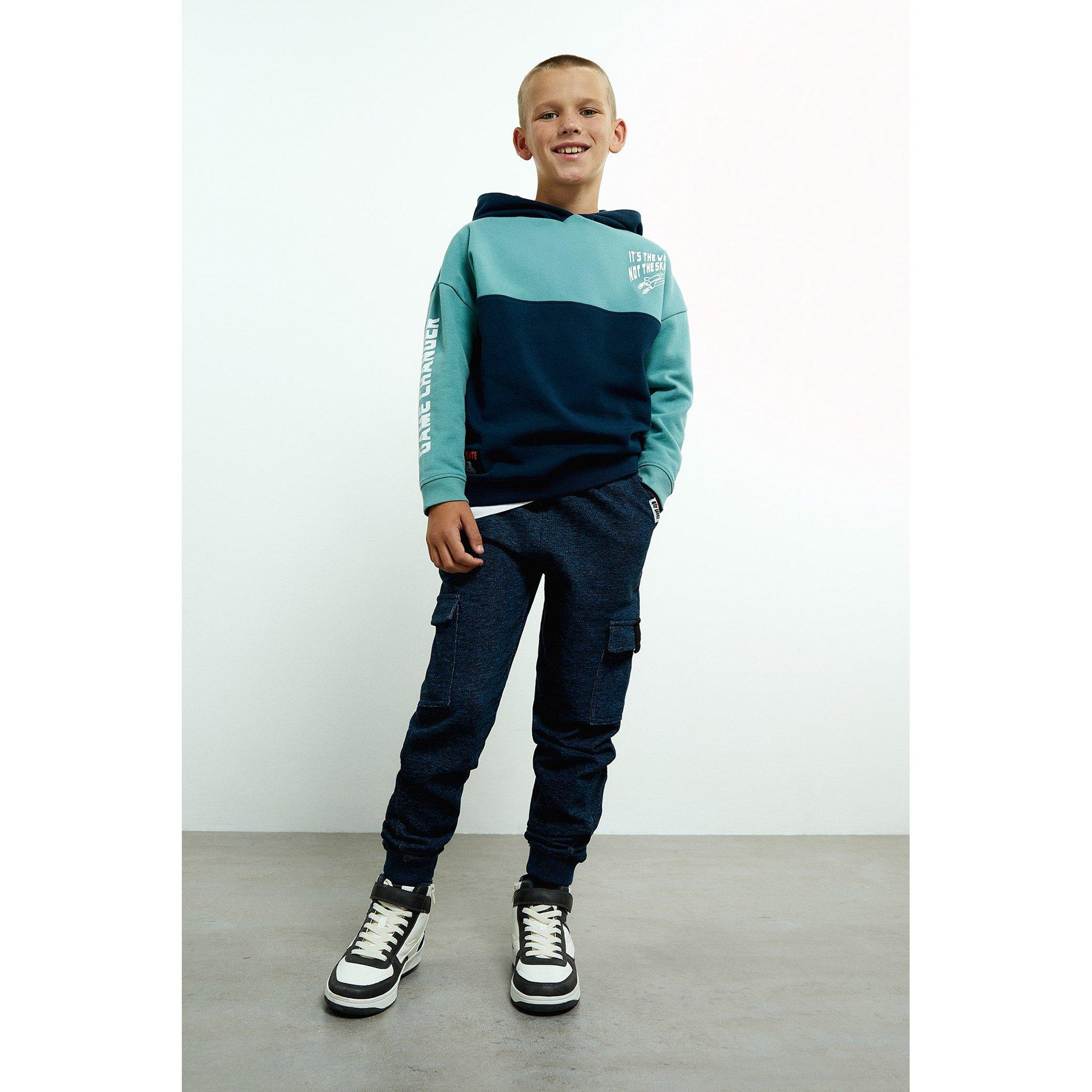 Image of Hose Jungen Blau 104-110