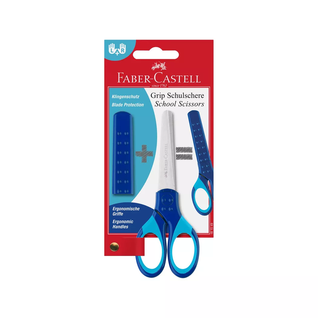 Faber-Castell - Schere, 1X9.7X20CM, Blau