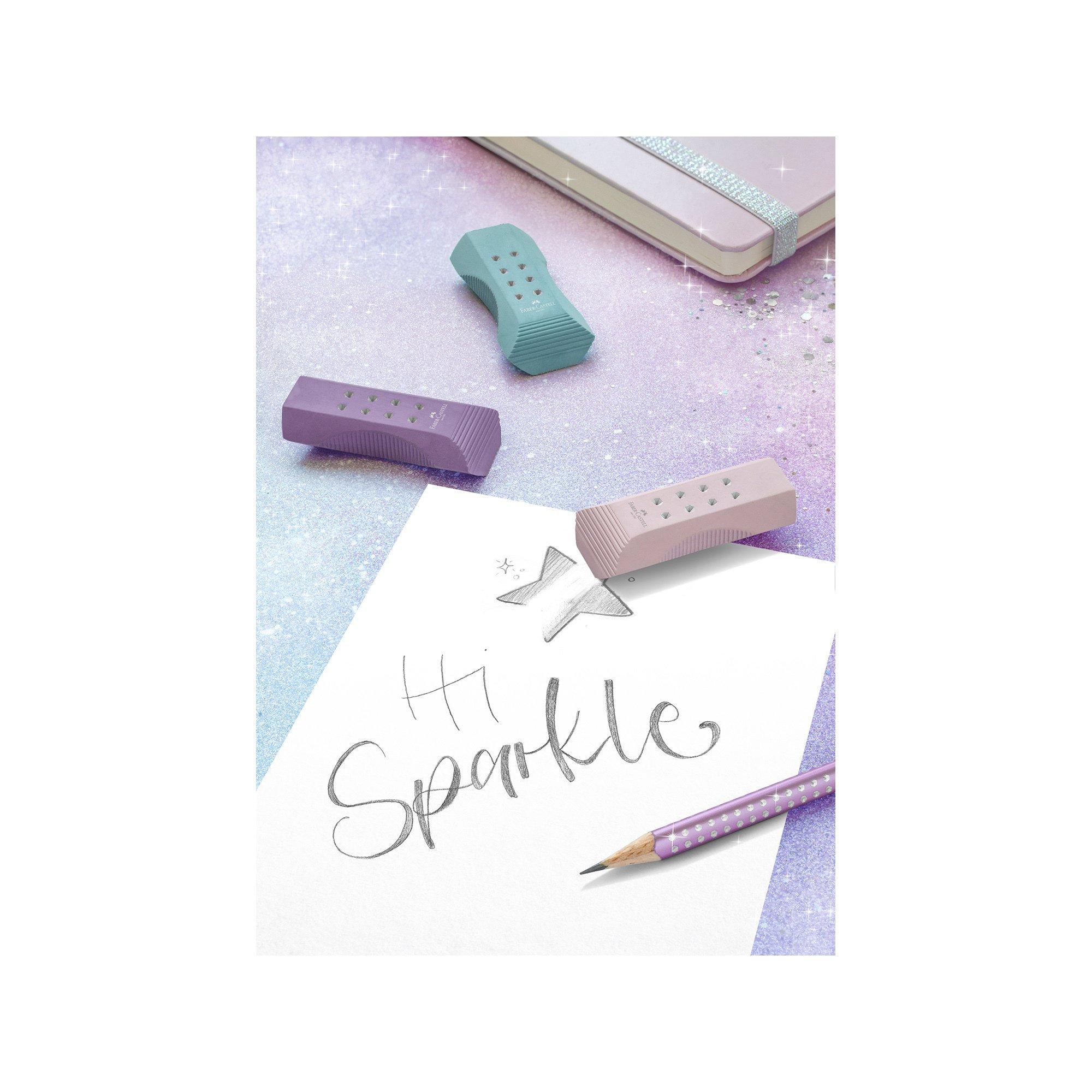 Faber-Castell Radiergummi RollOn Sparkle - Zufallsfarben 