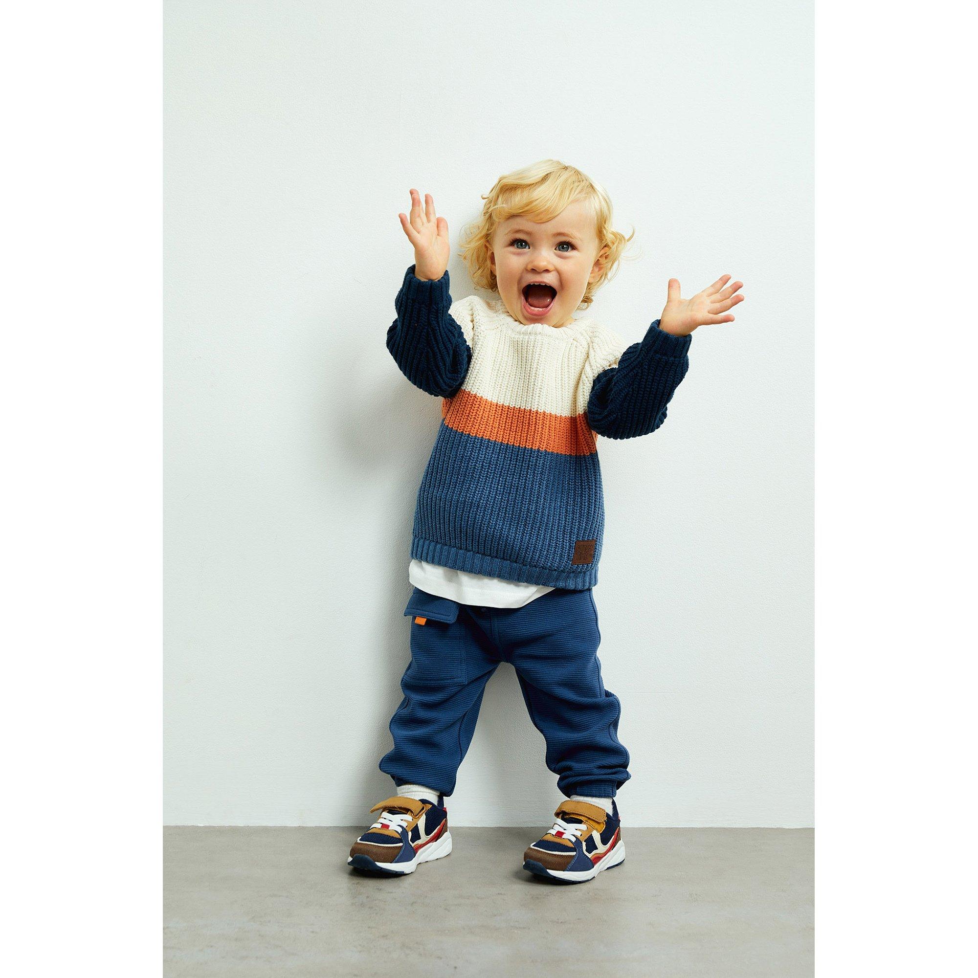 Image of Hose Unisex Blau 68-80