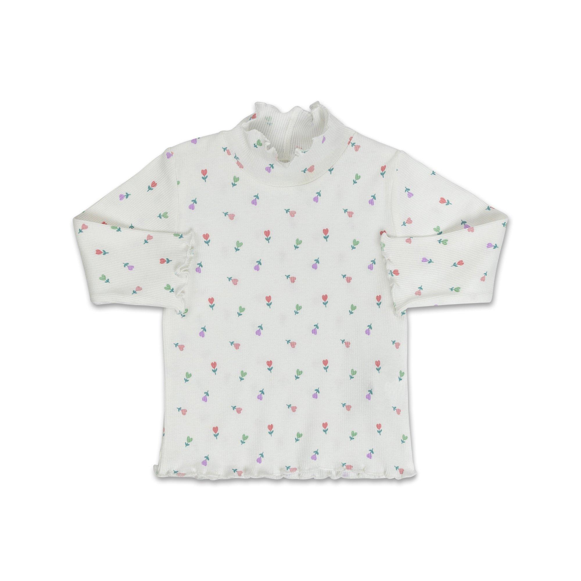 Image of T-shirt, Langarm Unisex Hellblau 68-80