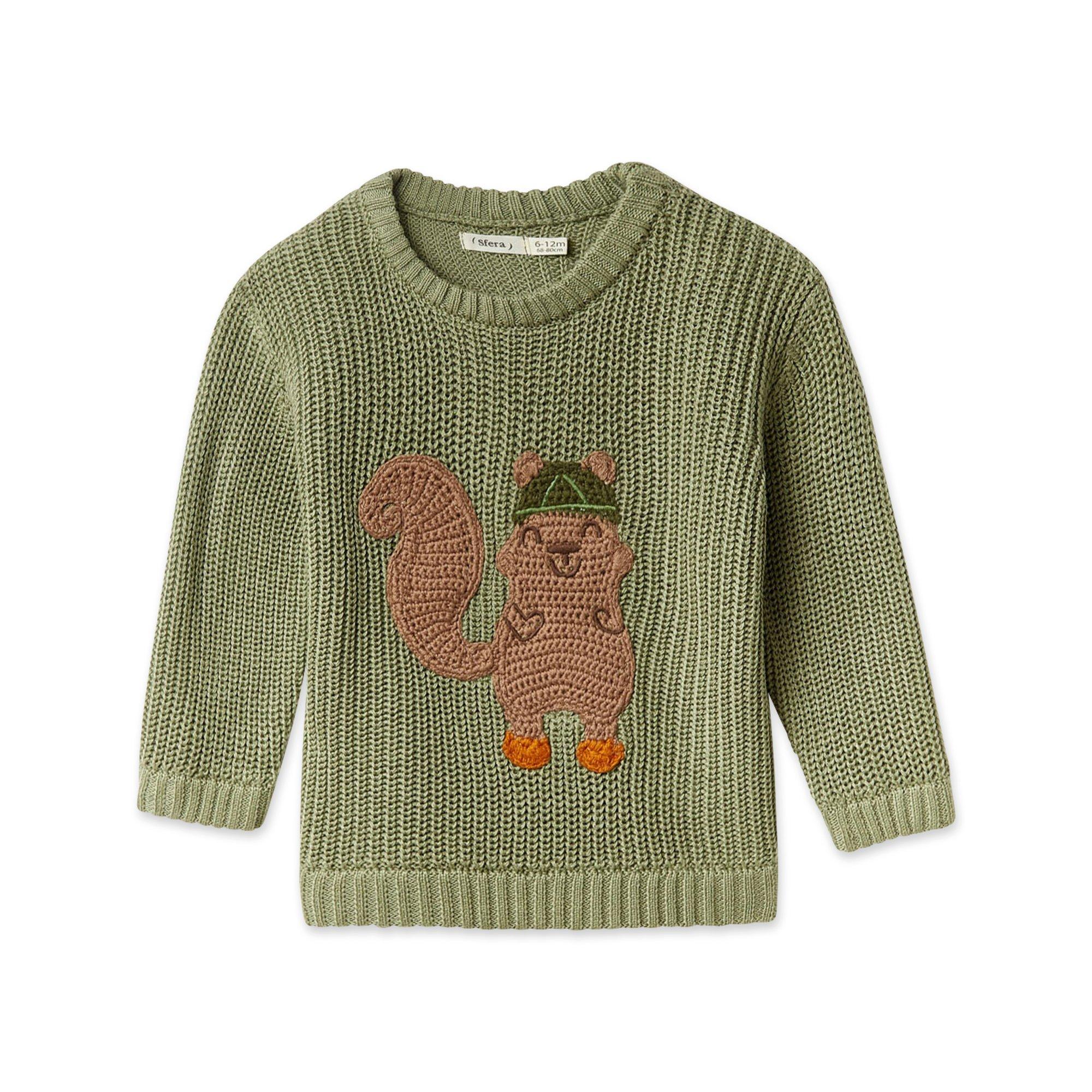 Image of Pullover Unisex Khaki 62-68