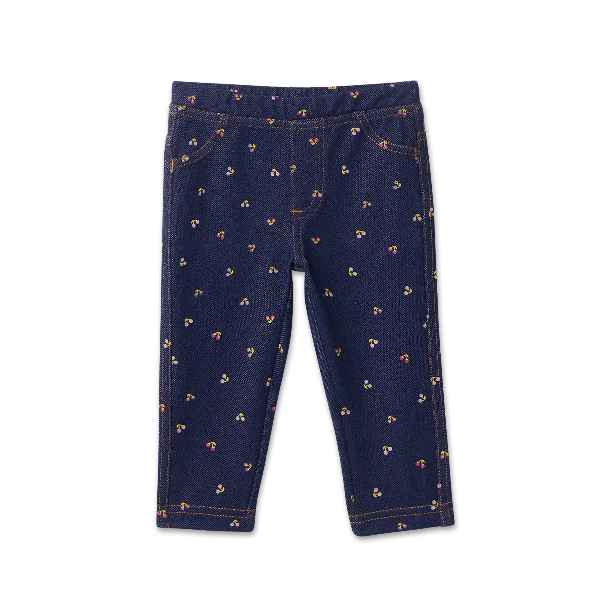 Image of Leggings Unisex Mittelblau 68-80