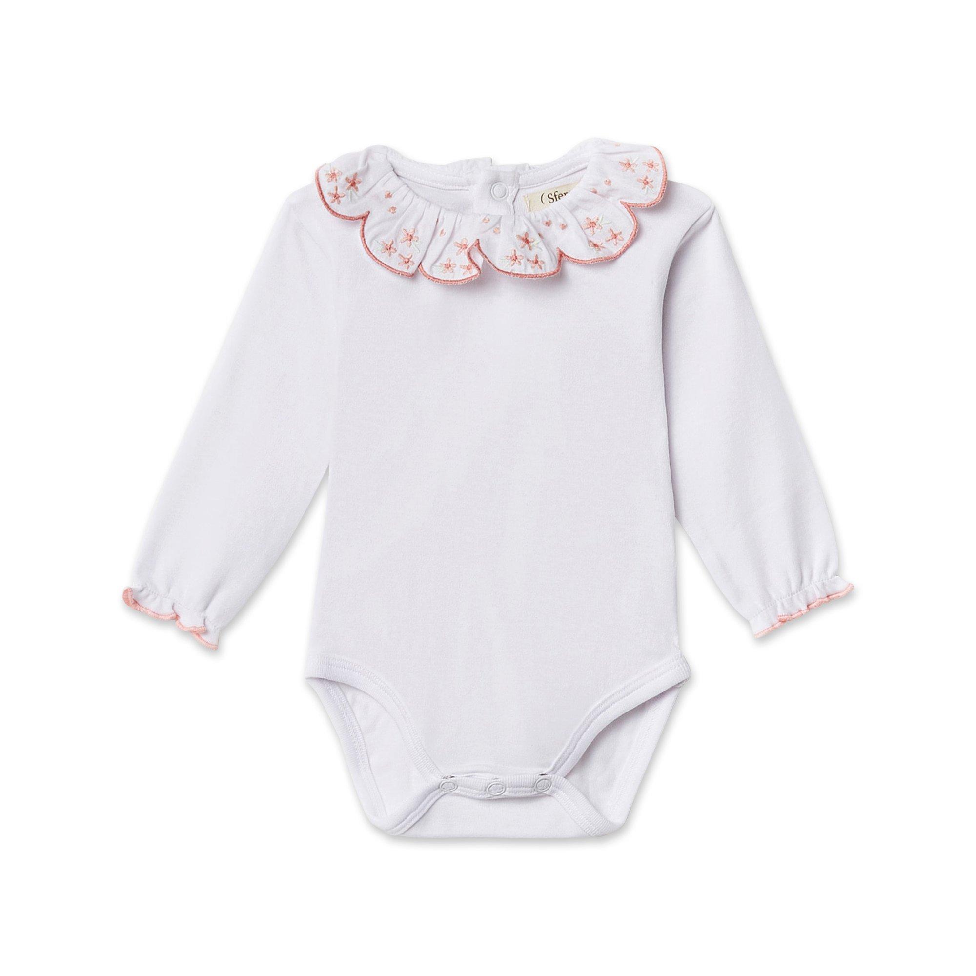 Image of Body, Langarm Unisex Weiss 3 mesi