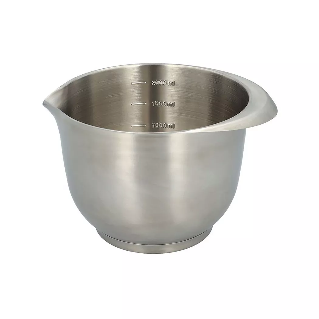 BIRKMANN - Rührschüssel, 2 L, Metallgrau