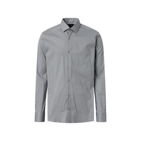 strellson Chemise Manches Longues Col Kent Slim Fit  
