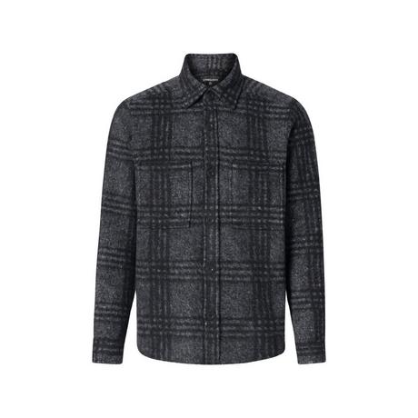 strellson Camicia Maniche Lunghe Fantasia Quadri  