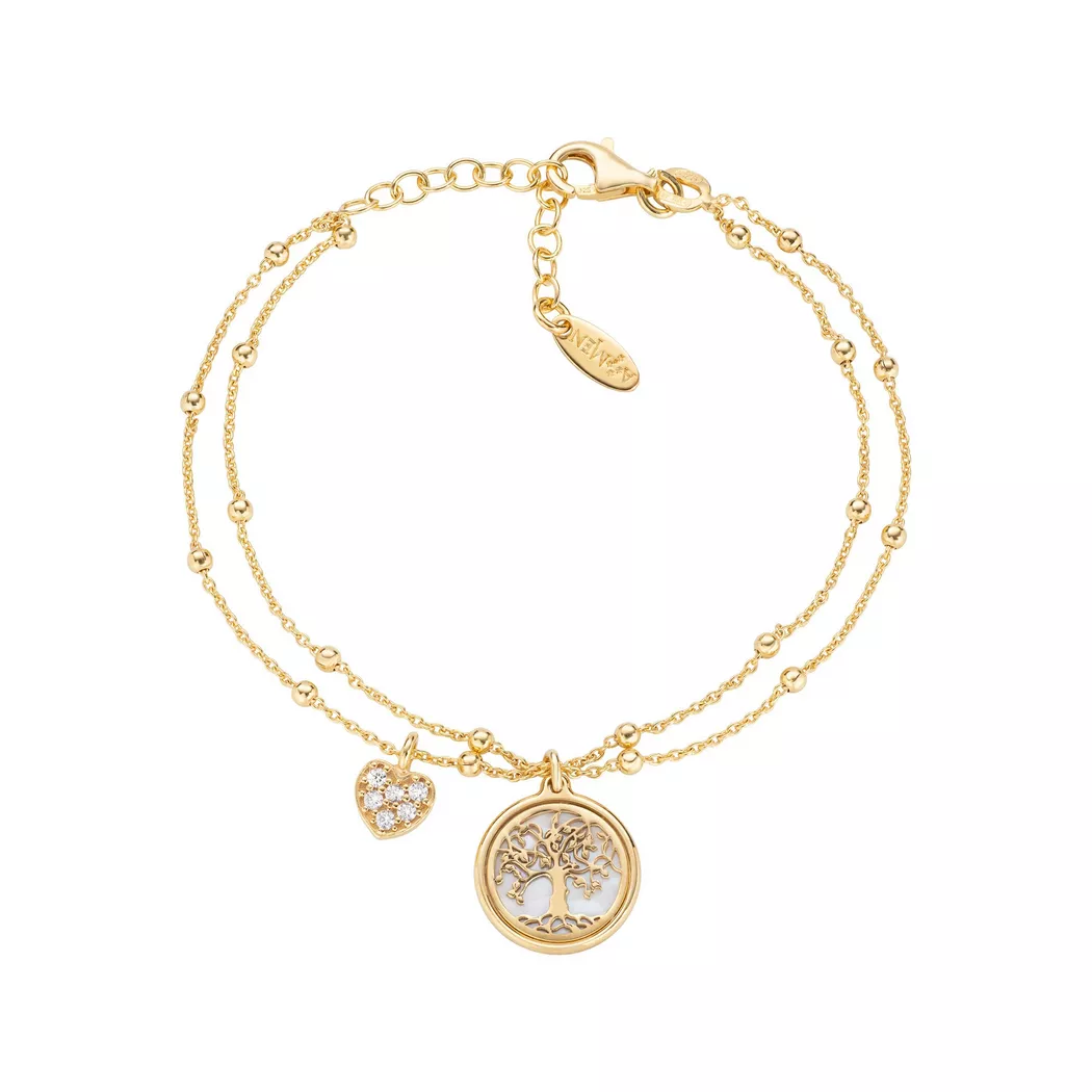 Amen - Armband, Tree Of Life, 16+3CM, Gold