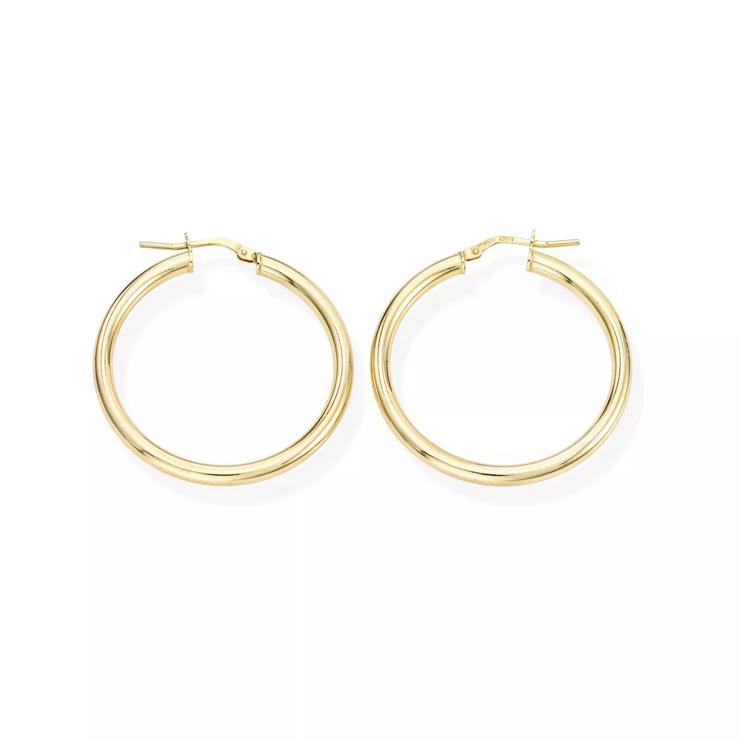 Amen - Creolen, Hoops, 30mm, Gold