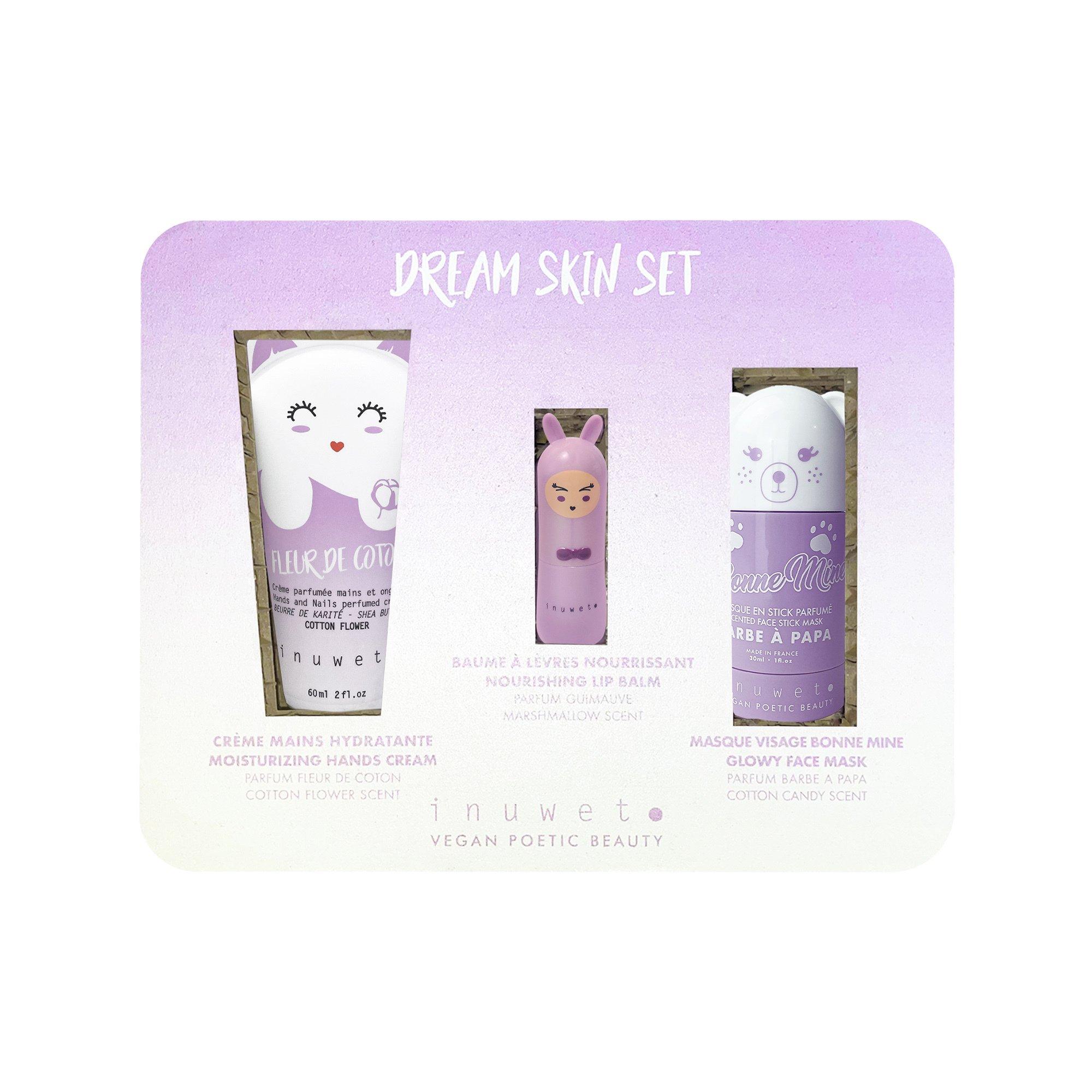 Image of Eco-box Dream Mauve – 3 Gesichts- Und Körperbehandlungen – Vegan, Natürlich Unisex Violett Set