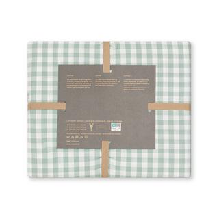 Manor Signoria Taie d'oreiller à carreaux avec volants  