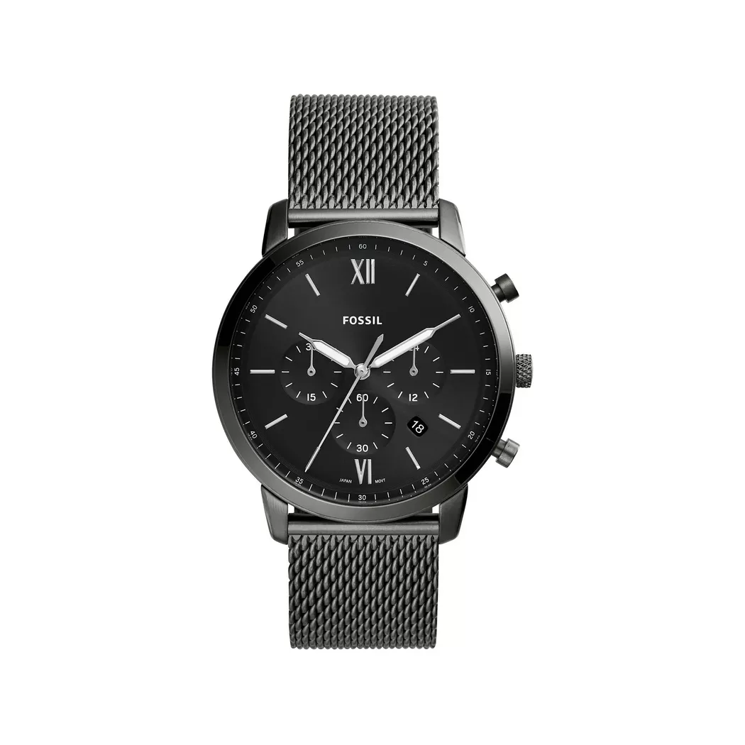 Fossil - Chronographe, Neutra Chrono, 44mm, Black