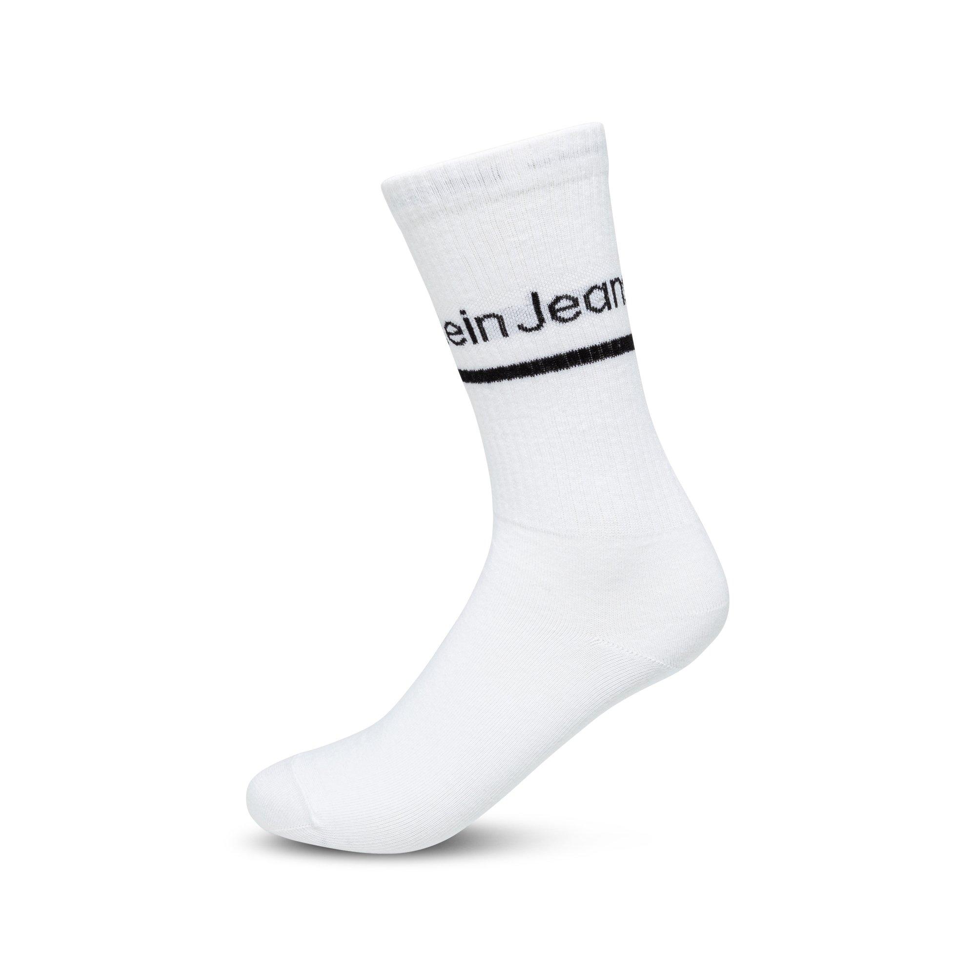 Calvin Klein Logo Stripe Chaussettes Mollet Multipack  
