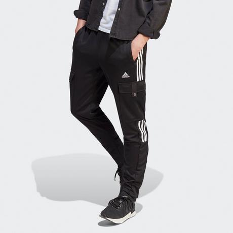 adidas TIRO CARGO P BLACK/WHITE Pantalon cargo, Regular Fit 