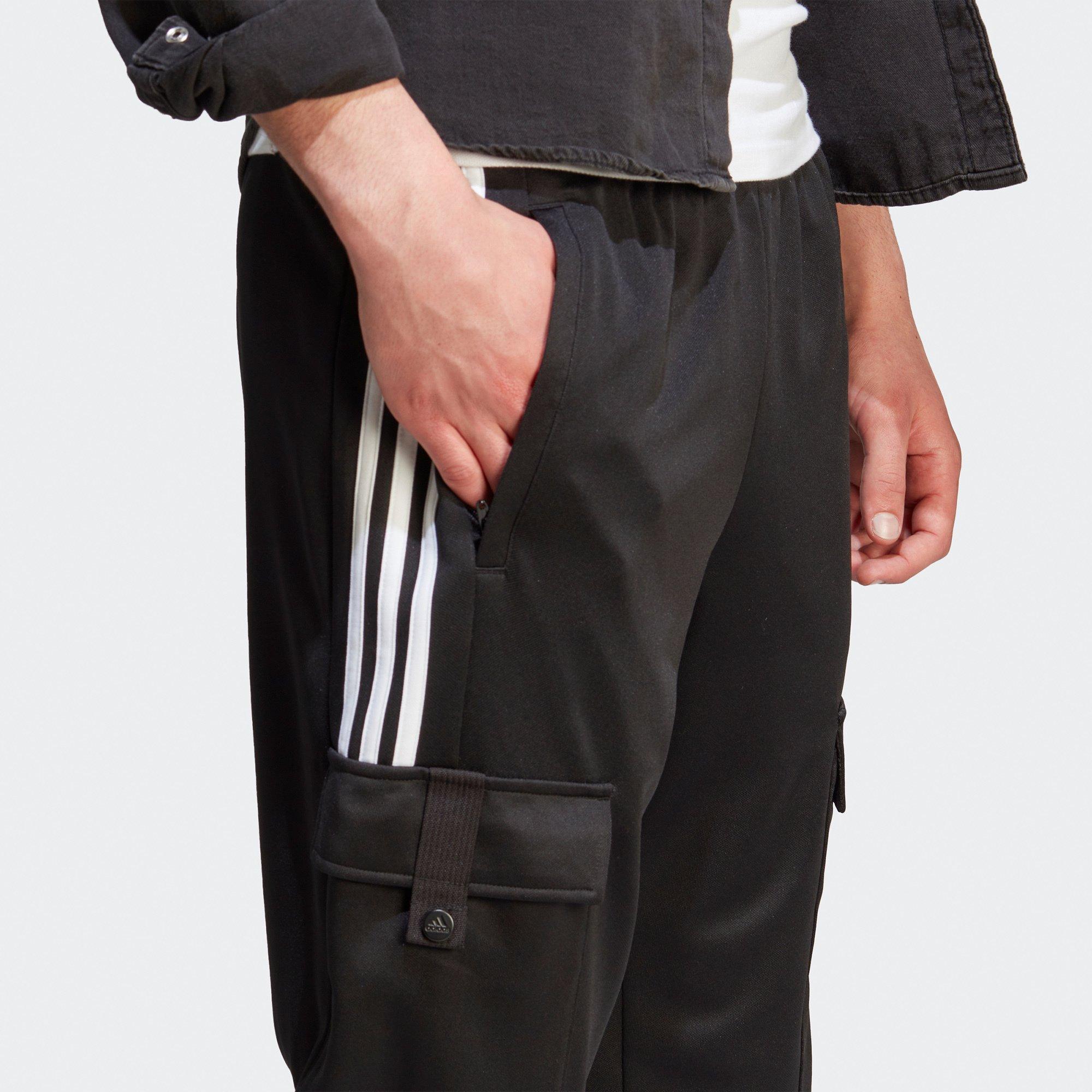 adidas TIRO CARGO P BLACK/WHITE Pantalon cargo, Regular Fit 