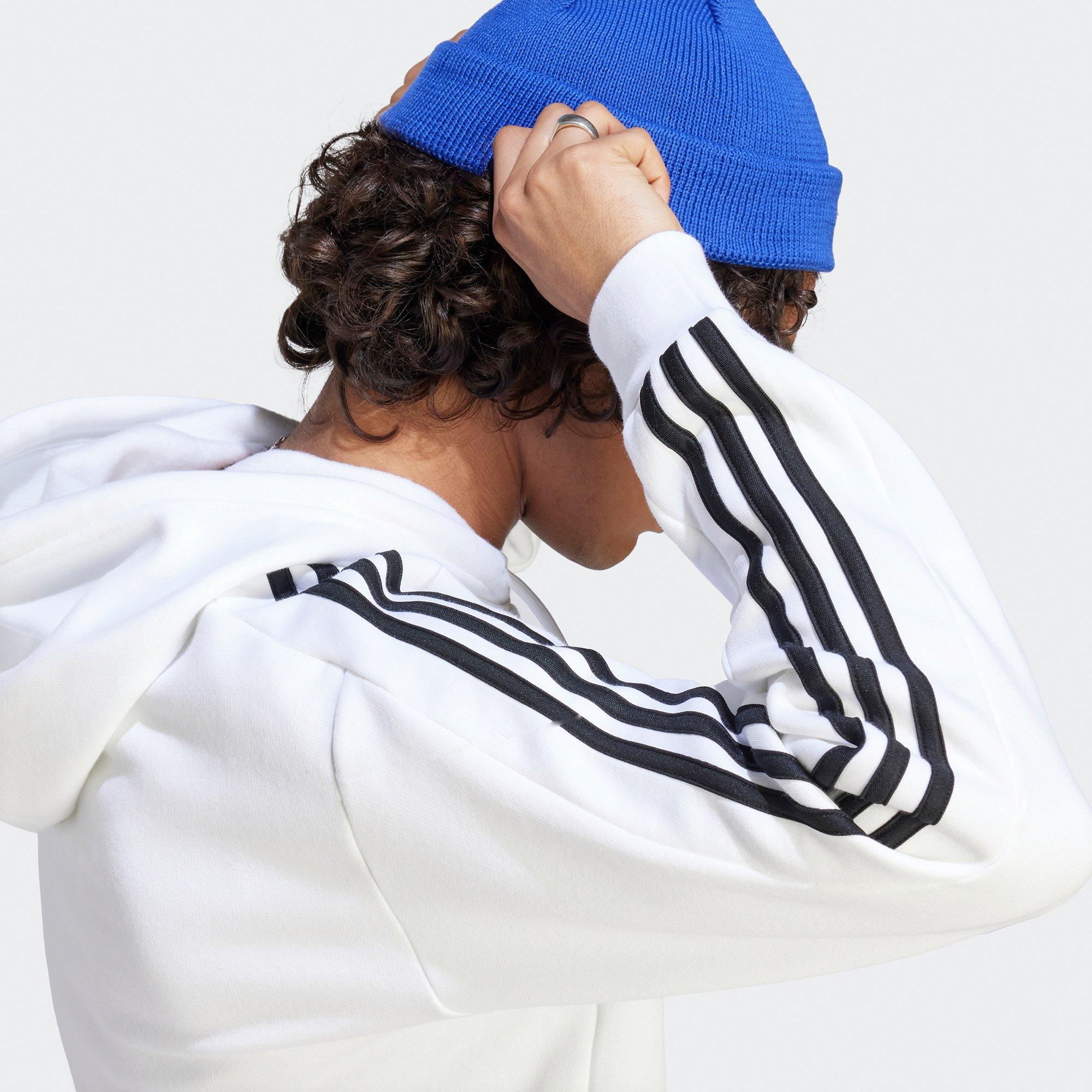 adidas 3S FL HD WHITE Hoodie 