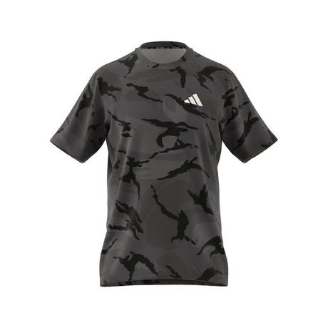 adidas TR-ES SEA BL T GREFIV/GRESIX/CARBON/BLAC T-shirt girocollo, maniche corte 