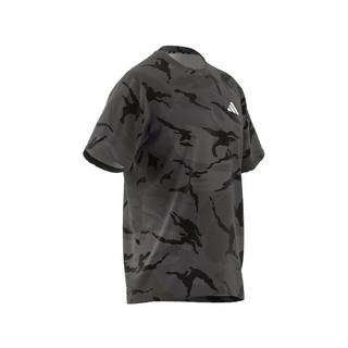adidas TR-ES SEA BL T GREFIV/GRESIX/CARBON/BLAC T-shirt, col rond, manches courtes 