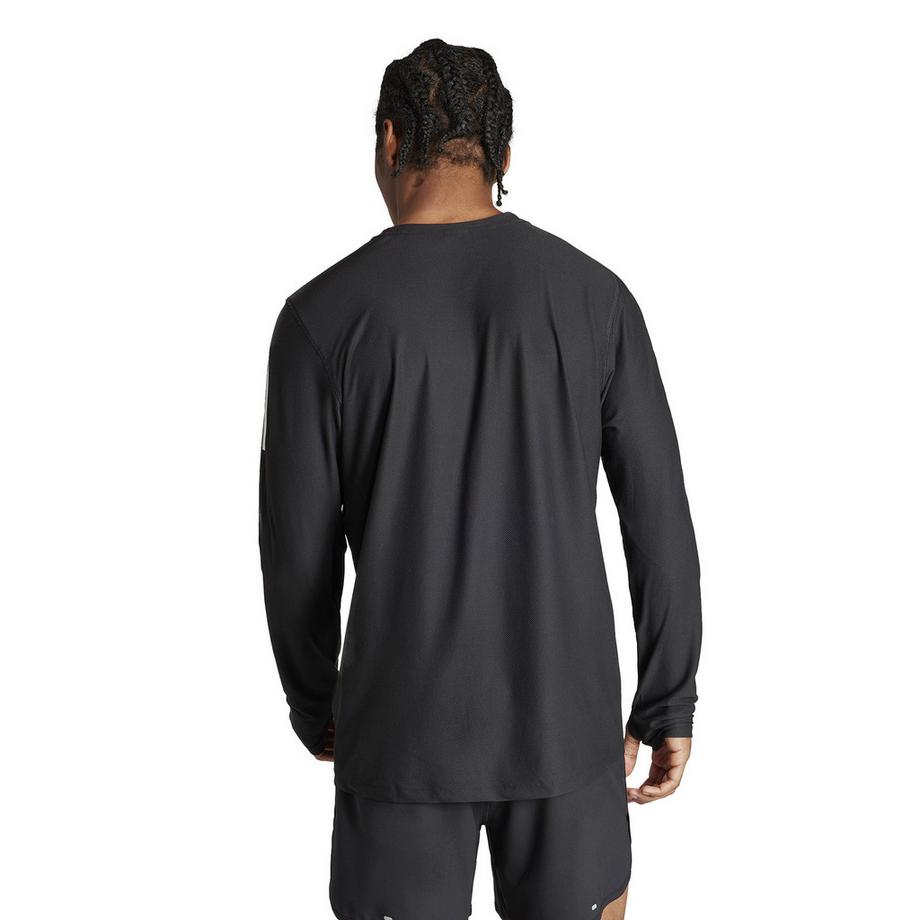 adidas OTR B LS BLACK T-shirt, col rond, manches longues 