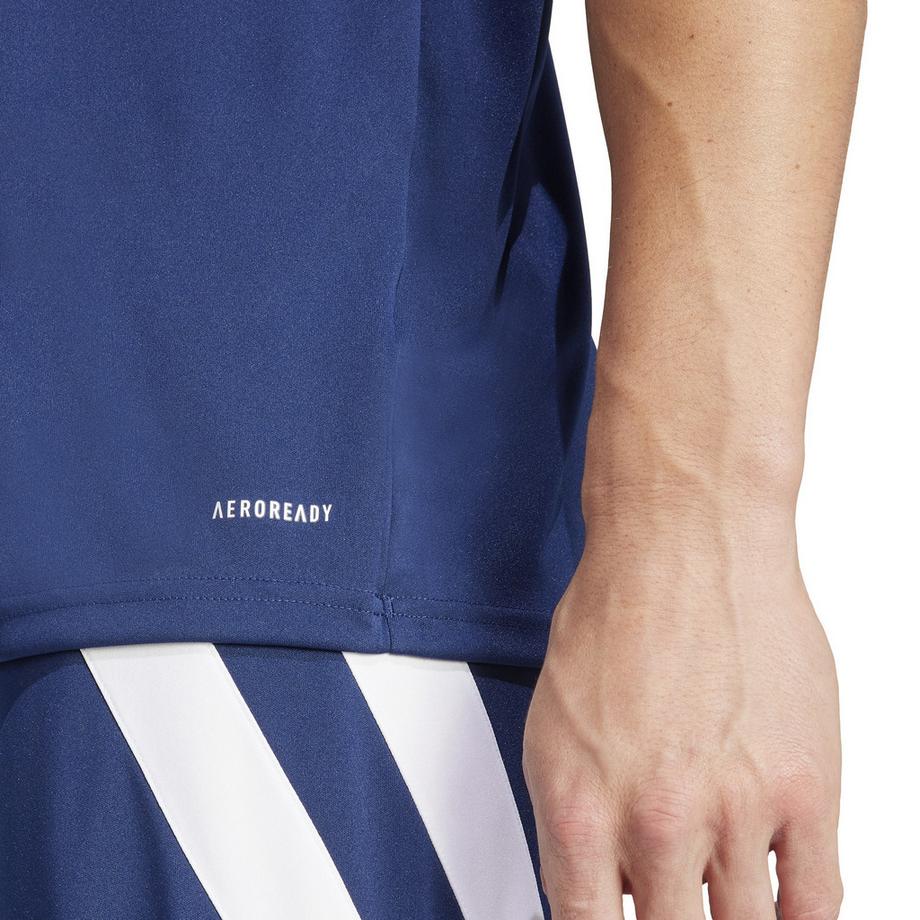 adidas FORTORE23 JSY TENABL/WHITE T-shirt, col rond, manches courtes 